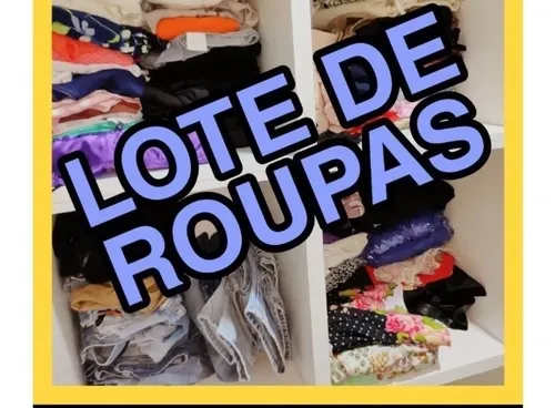 Lote Fechado De Roupas Usadas | MercadoLivre 📦