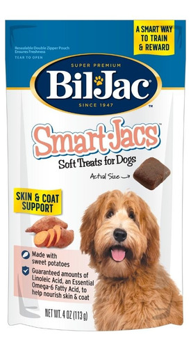 Bil Jac - Snack Perro Smart Jacs Skin & Coat 113gr