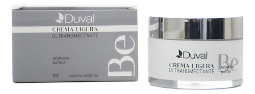 Crema Facial Ligera Duval Ultrahumectante Be X50g