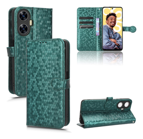 Funda De Cuero Para Realme C55 4g