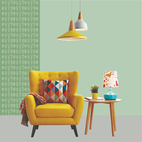 Papel De Parede Personalizado- Cactos - 0,5 X 2,5m