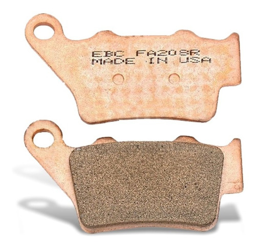 Imagen 1 de 5 de Pastillas De Freno Traseras Bmw F800 F700 F650 Ebc Fa 208