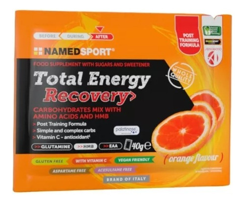 Suplemento Named Sport Total Energy Recovery Post Train 40g