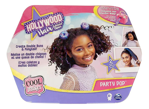 Cool Maker Party Pop Refill Para Hollywood Hair Extension