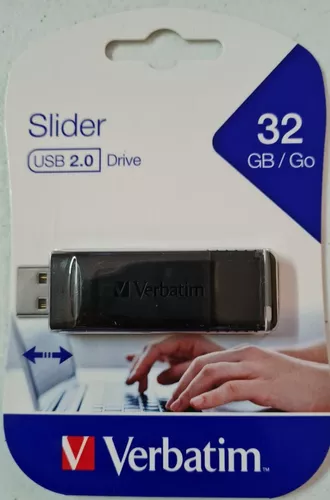 Pendrive Verbatim Slider de 16GB 