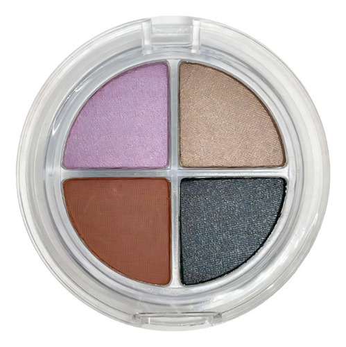 Paleta Quarteto De Sombras 4 Cores Alta Fixação Dermachem Cor Da Sombra London Night