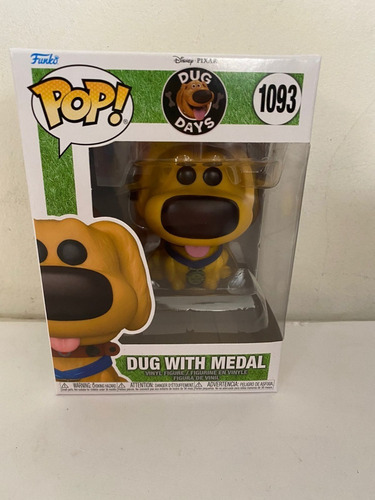 Funko Pop Disney Dug Days Dug With Medal 1093