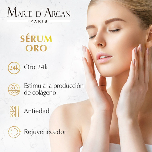 Imagen 7 de 10 de Cuidado Facial, Sérum Y Parches Oro, Bolsa Pouch De Regalo