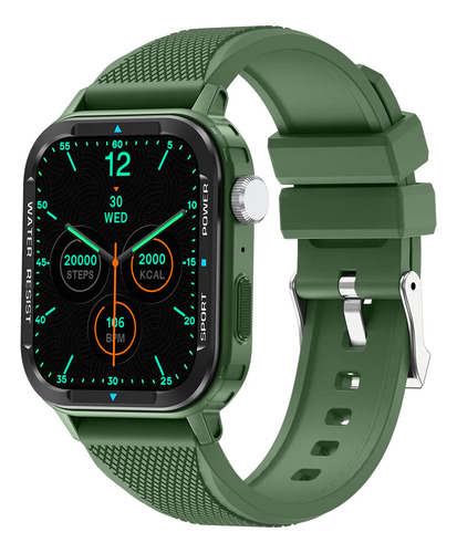 Smartwatch Colmi M41 Bt 5.2 Android Ios Tela 1.9 Pol. Verde