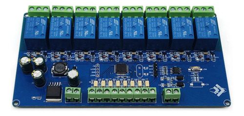 Modulo Rele De 8 Canales Rs485/ttl De 7-24v