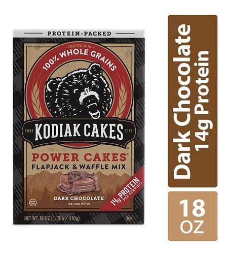 Kodiak Cakes Harina De Hot Cakes Chocolate 510g *importado*