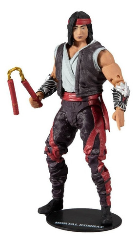 Figura De Lujo Liu Kang Con Accesorios Mortal Kombat 