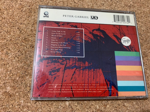 Imagen 4 de 4 de Cd - Us, Peter Gabriel
