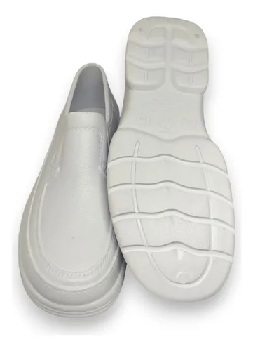 Zapatos Pl stico Blanco Chef Doctor Enfermero Dentista 25 29 284