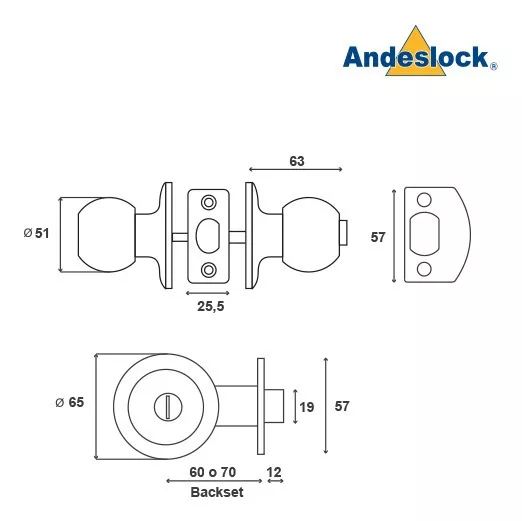 Segunda imagen para búsqueda de cerradura puerta exterior