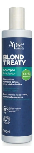 Shampoo Apse Blond Treaty Matizador - Cabelos Loiros