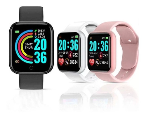 Reloj Inteligente Smartwatch Bluetooth Sensor Pulso Cardiaco