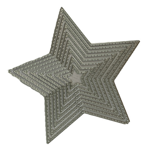 Craft Wafer Facas De Corte P/scrap Stitched Stars