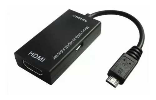 Adaptador Micro Usb Hdmi Mhl 1080p Cable Convertidor Tv