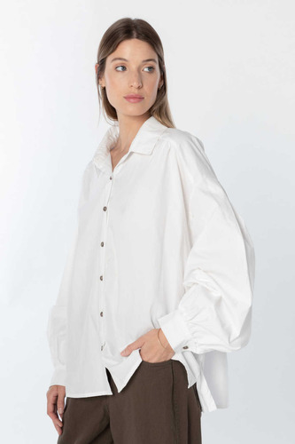 Camisa Blanca Sail Mujer Nina Simone