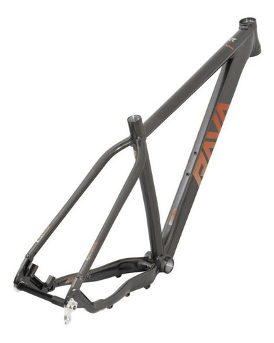 Imagem 7 de 7 de Quadro Bike 29 Mtb Rava Cave Boost 148mm Cinza/laranja