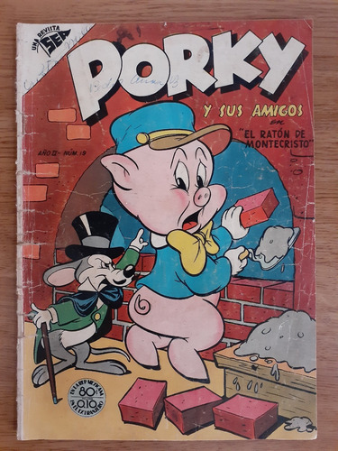 Cómic Porky 19 Sea Novaro 1953 Emp S/corchetes