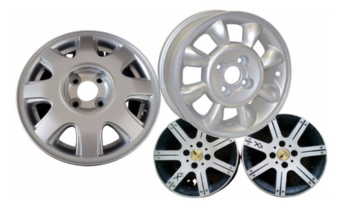 Rines De Acero Ford F350-d300 S C Dual-92 16x6.0 8h-165.10