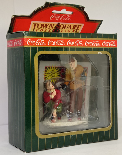 Miniatura Pareja Coca Cola 1996 Town Square