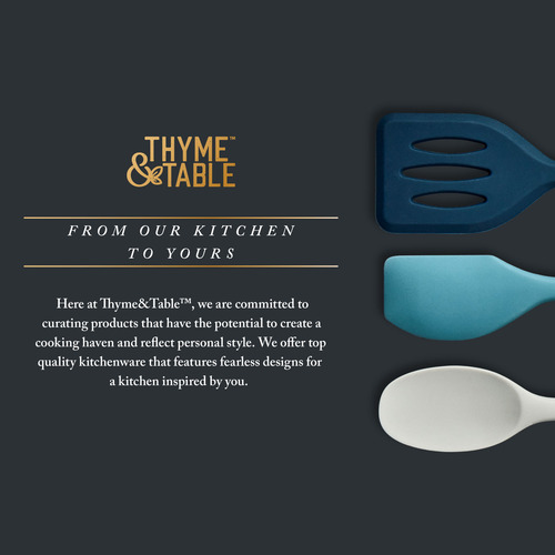 Thyme & Table Juego De Utensilios De Silicona De 3 Piezas