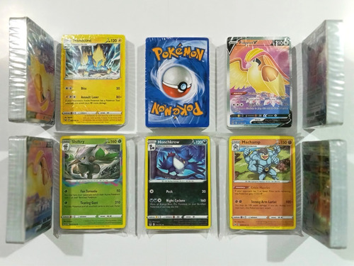 Paquete De 50 Figuras Cartas / Tarjetas De Pokemon Go 