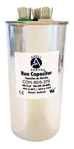 Appli Parts Condensador/ Capacitor De Marcha 80+5 Mfd 370 