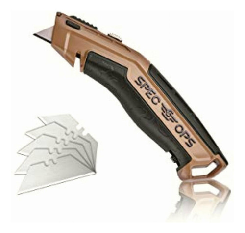 Spec Ops Spec-k1-ur Tools Cuchillo Utilitario Con Hoja