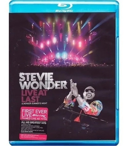 Blu-ray Stevie Wonder - Live At Last - Original & Lacrado