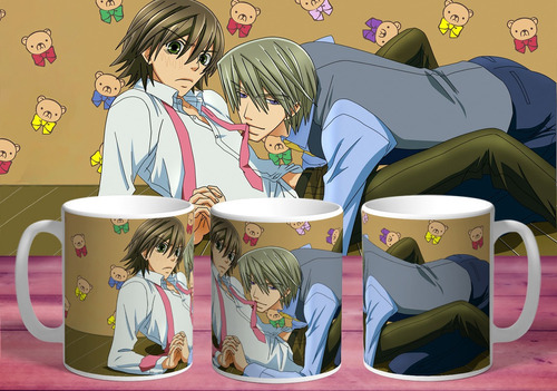 Taza Anime Yaoi - Junjou Romantica #003 - En Plástico