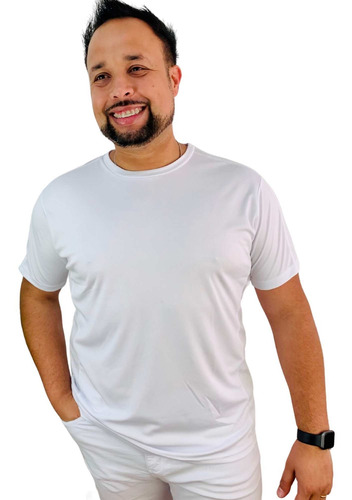 Camiseta Dryfit P Ao Plus Size Detalhe Lateral 