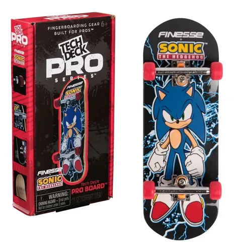 Tech Deck Finesse X Sonic Pro Series Prancha De Dedos Preto