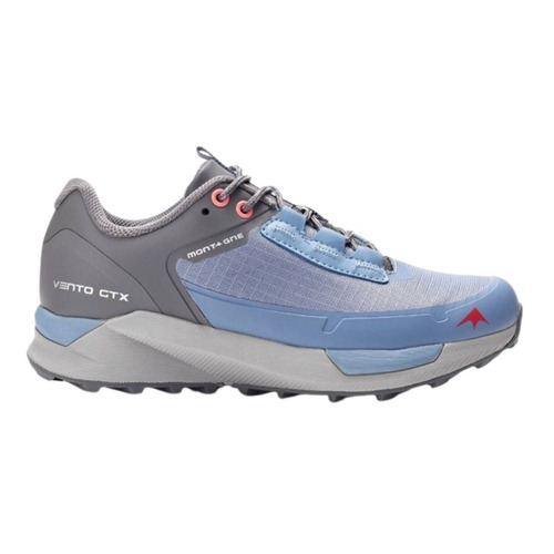 Zapatillas Montagne Vento Gtx color azul/gris - adulto 39 AR