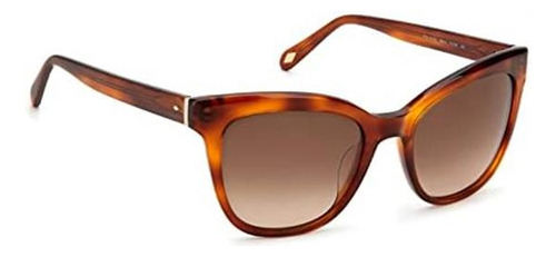 Gafas De Sol Para Mujer Fossil Estilo Ojo De Gato Fos, Degra
