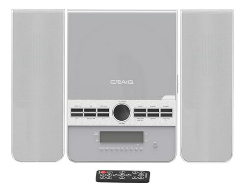 Sistema De Estéreo Vertical  Cm427bt-sl Con Cd, Radio Am/fm,