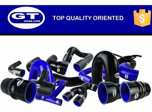 Manguera Silicona Codo 45° 76 A 63 Mm Gt Hose