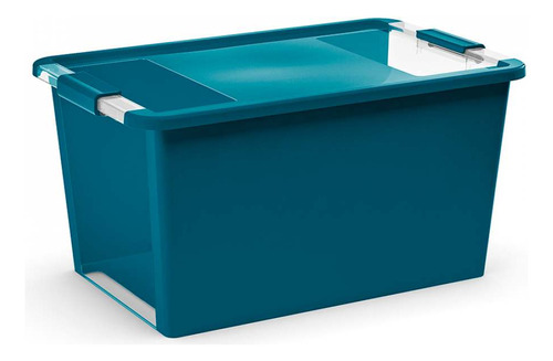 Caja Organizadora 28x55x35 Cm Bi Storage Azul L 40 Lt