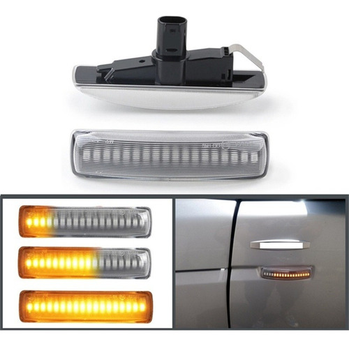 2 Piezas Land Rover Range Sport Discove Led Luces Laterales