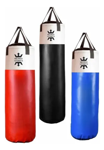 Kit Boxeo Bolsa De 1.30mts Cielo Tierra Pvc 2 Tensores