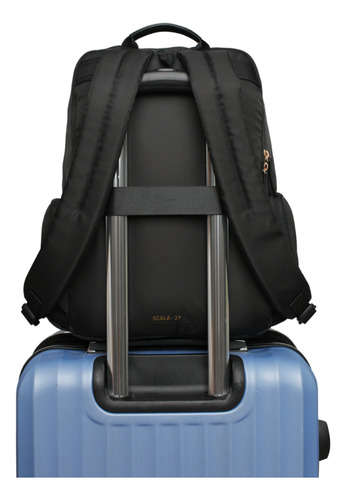 Mochila Ejecutiva Mujer Scala Negra Head