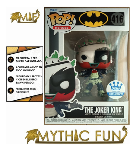 Funko Pop Batman - The Joker King 416 (Usado)