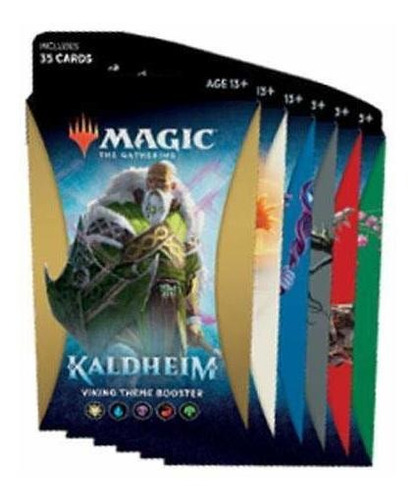 Kits De Magia Magickaldheim All 6 - Mtg Magic Kaldheim Theme
