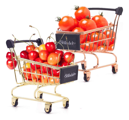 Mini Carrito De Compras De Marcas, 2 Uds., Dia De Compras,