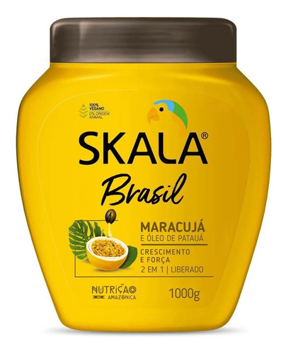 Cremas De Tratamiento Skala Brasil, Maracuya 1kg