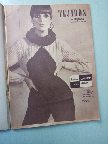 Tejidos De Temporada N° 1 - 2° Época 66 Pág - ' 1966 (Usado)