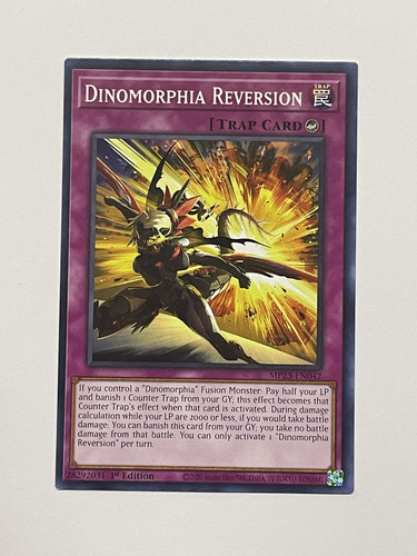 Yugioh Comun Dinomorphia Reversion